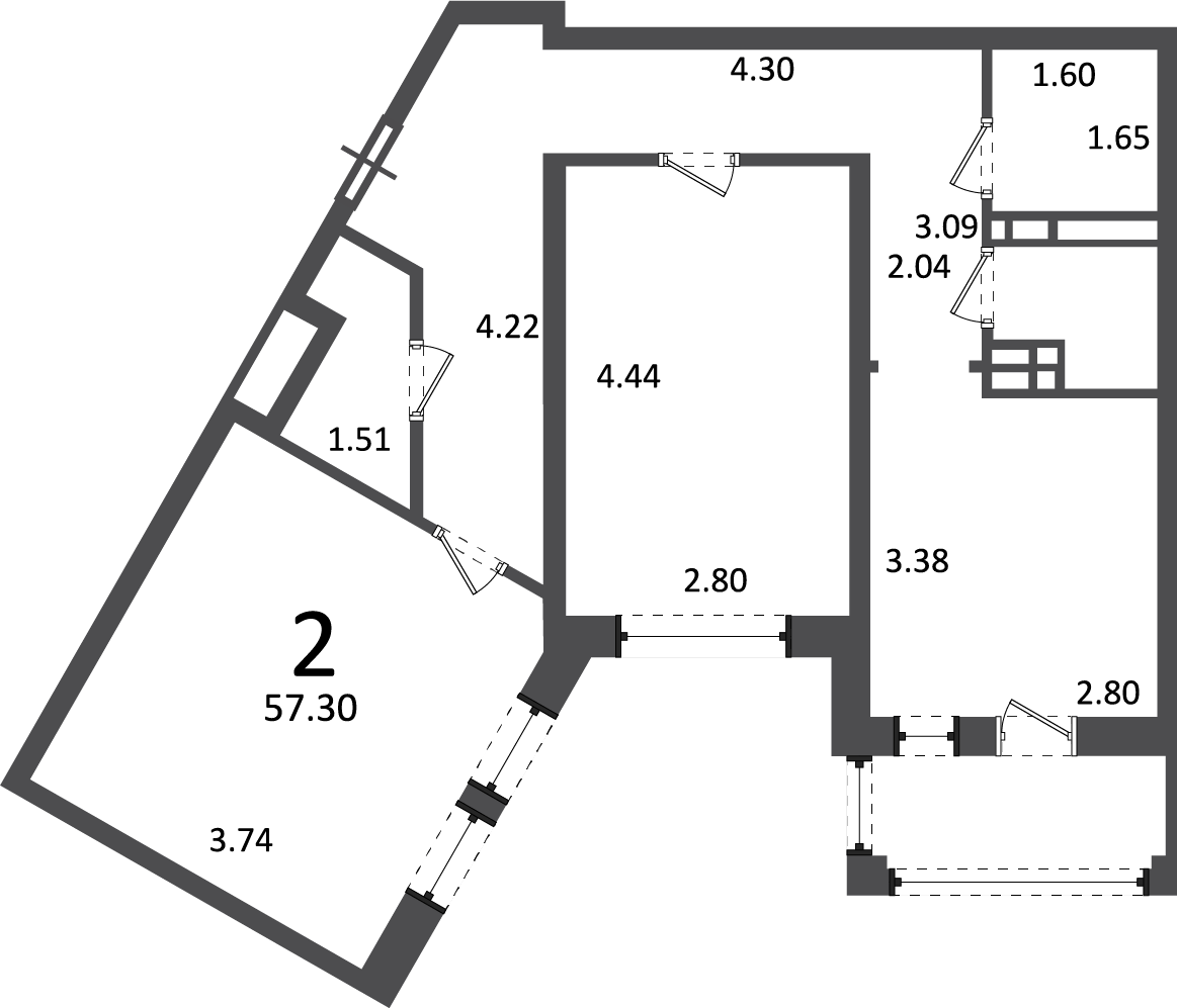 Москварталы (Ирландская ул., д. 4, к. 1, 2)