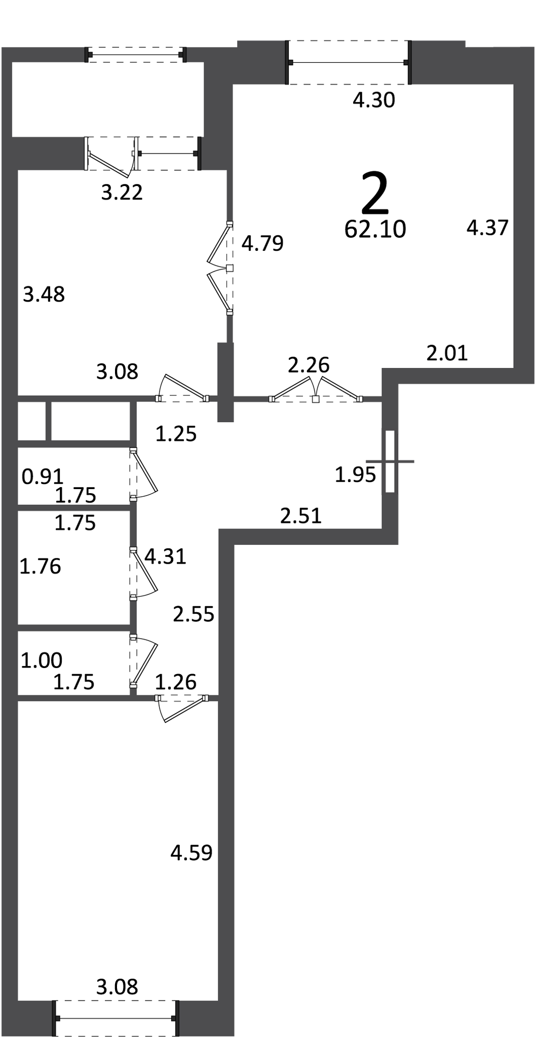 Москварталы (6-я Радиальная ул., д. 7/1, к. 2)