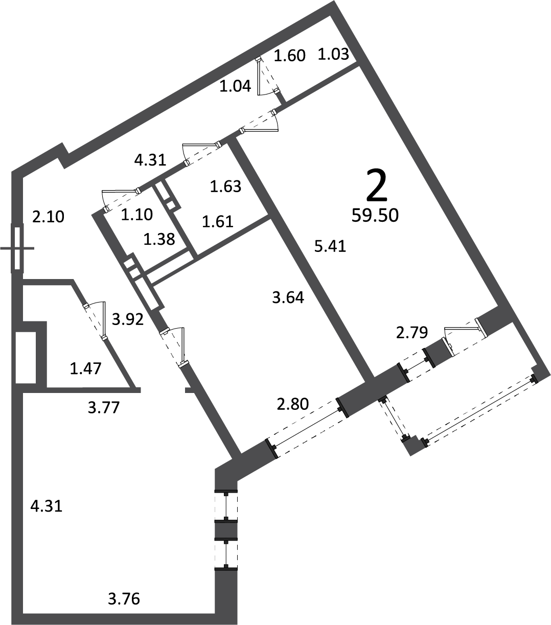 Москварталы (Ирландская ул., д. 4, к. 1, 2)