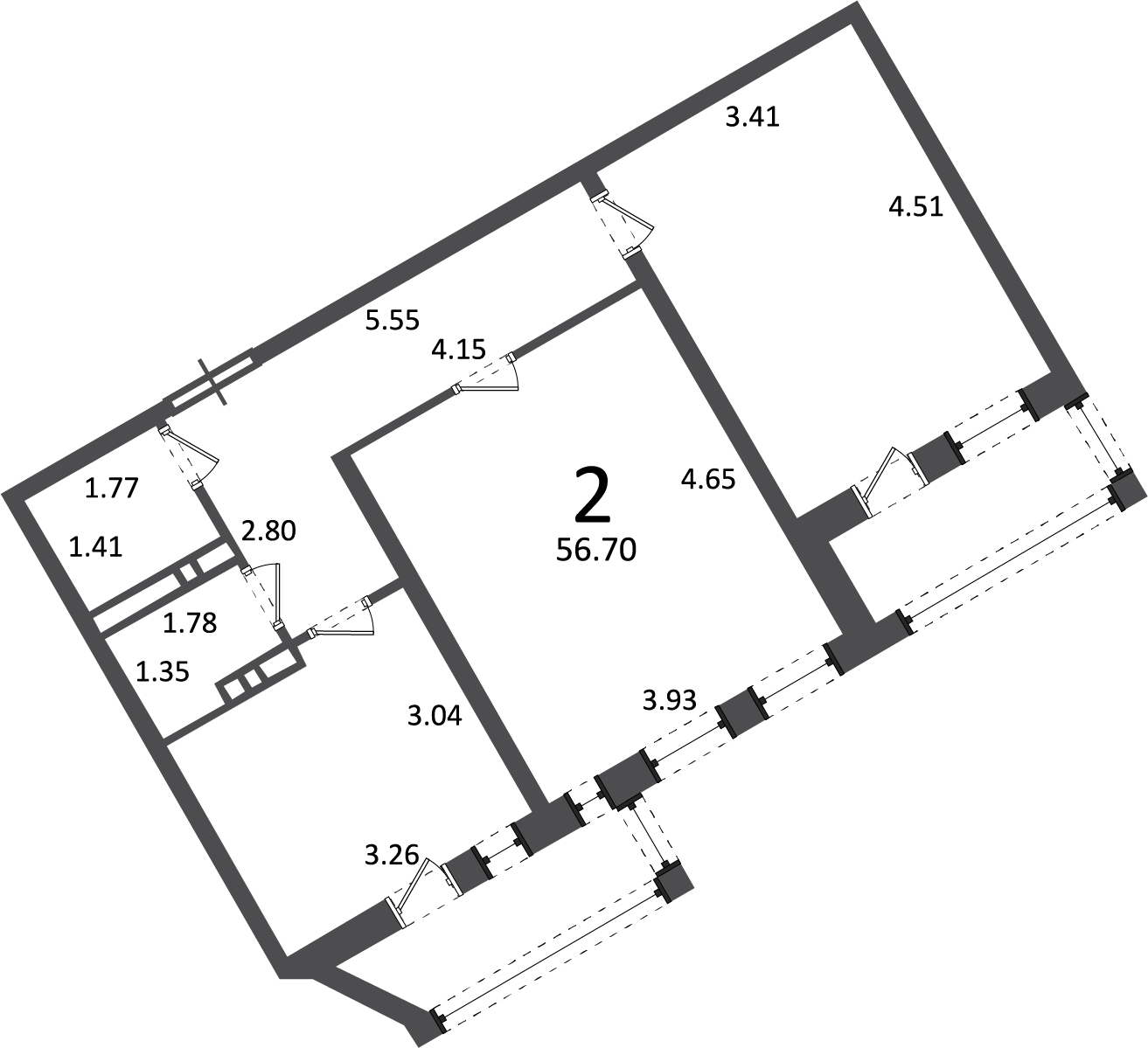 Москварталы (Ирландская ул., д. 4, к. 1, 2)