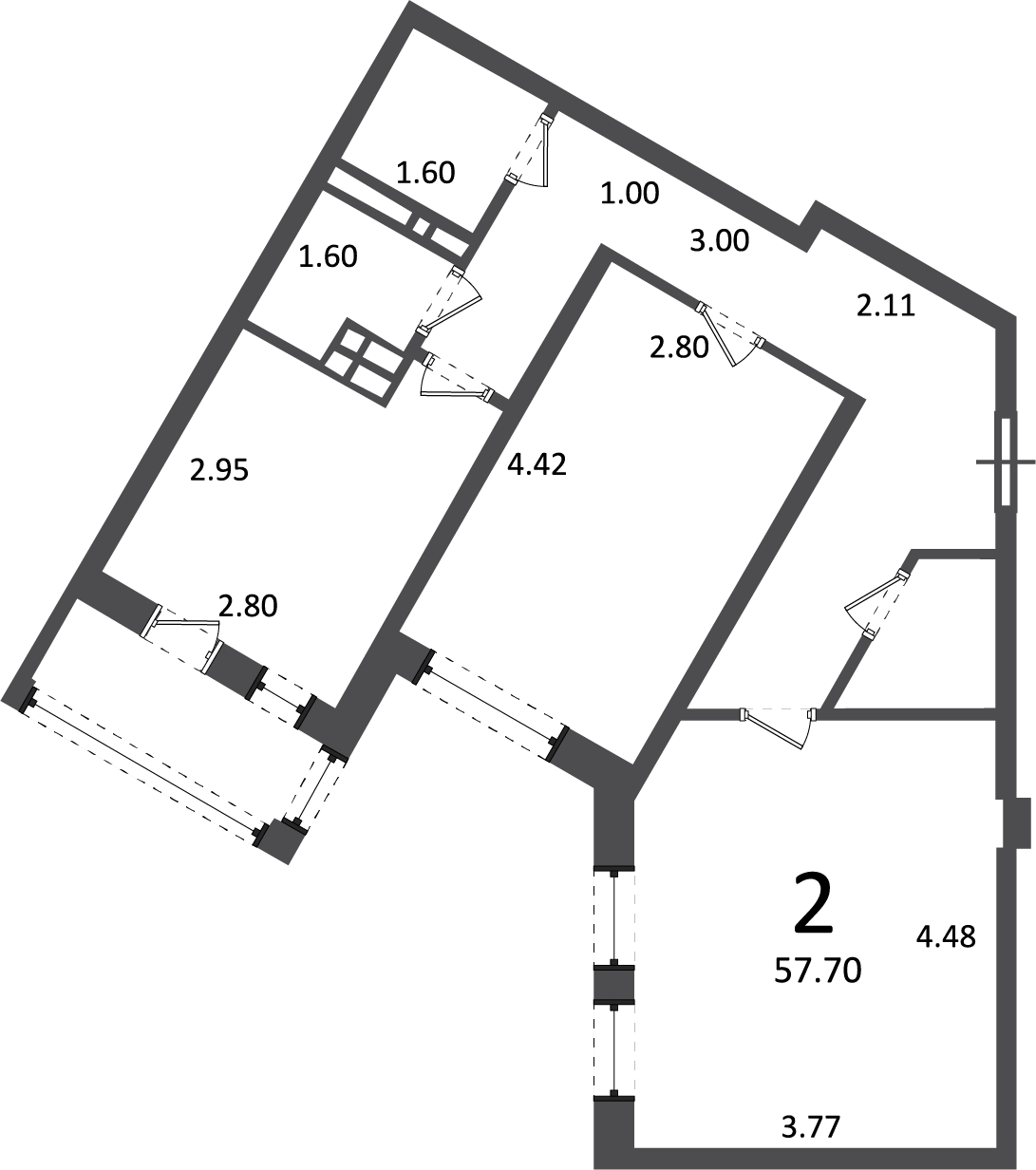 Москварталы (Ирландская ул., д. 4, к. 1, 2)