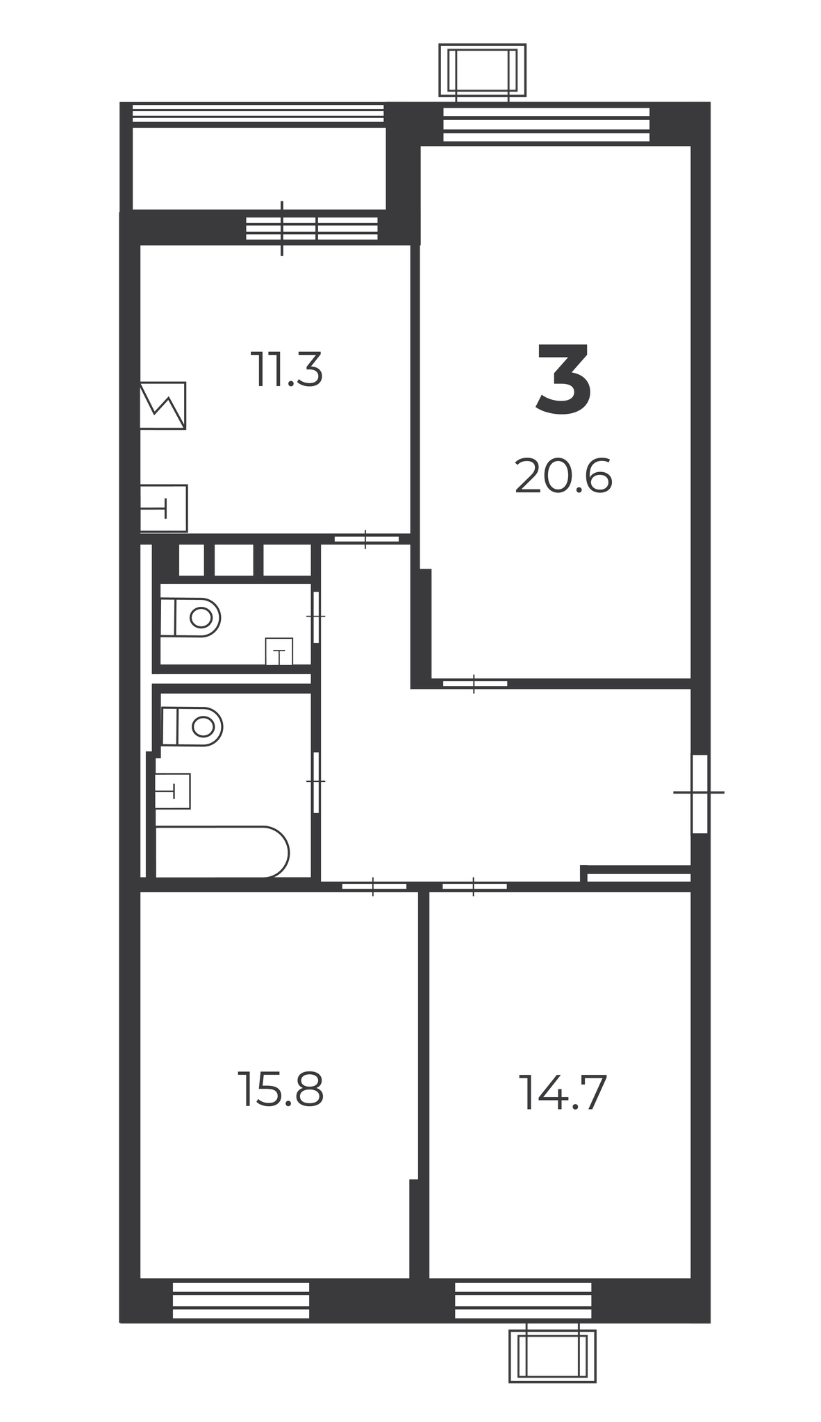 Москварталы (Полярная ул., д. 17, к. 1)