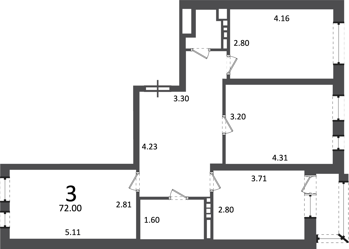 Москварталы (Ирландская ул., д. 4, к. 1, 2)