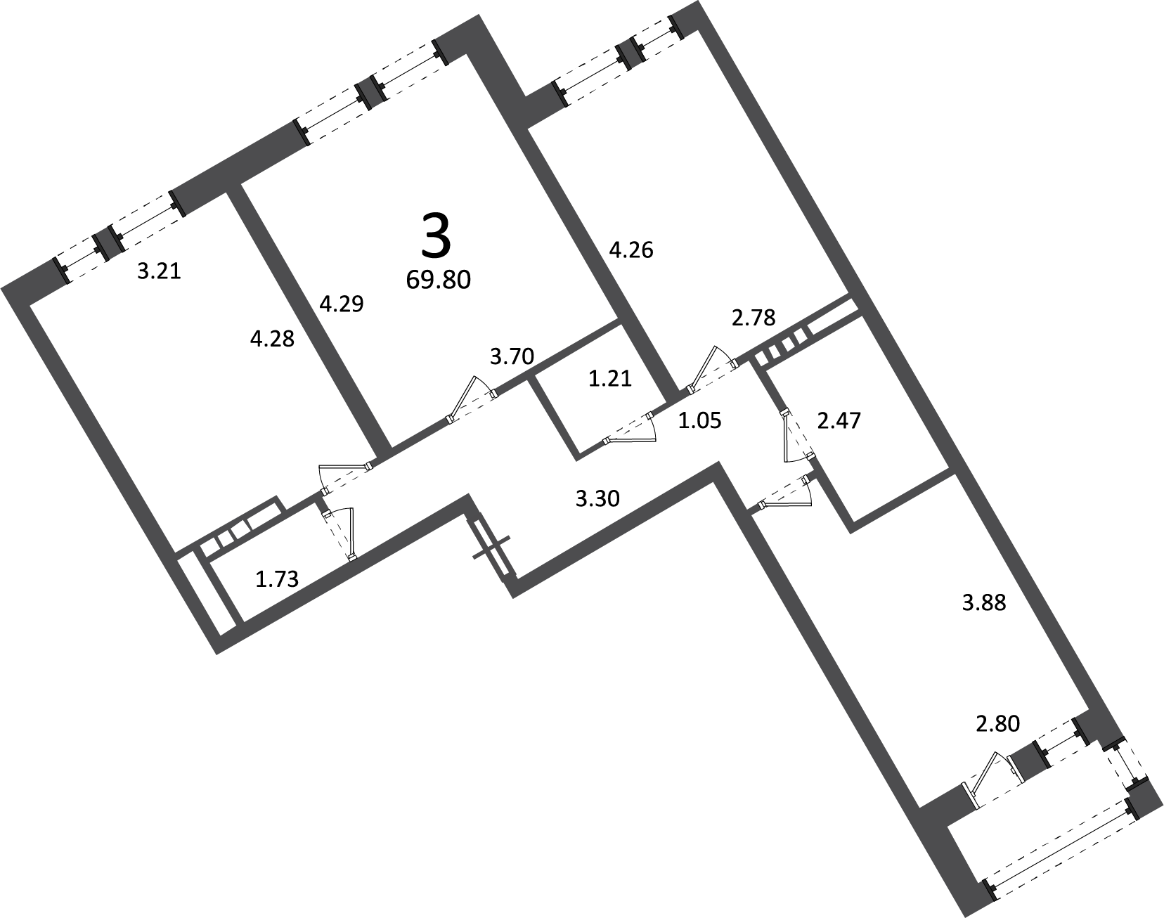 Москварталы (Ирландская ул., д. 4, к. 1, 2)