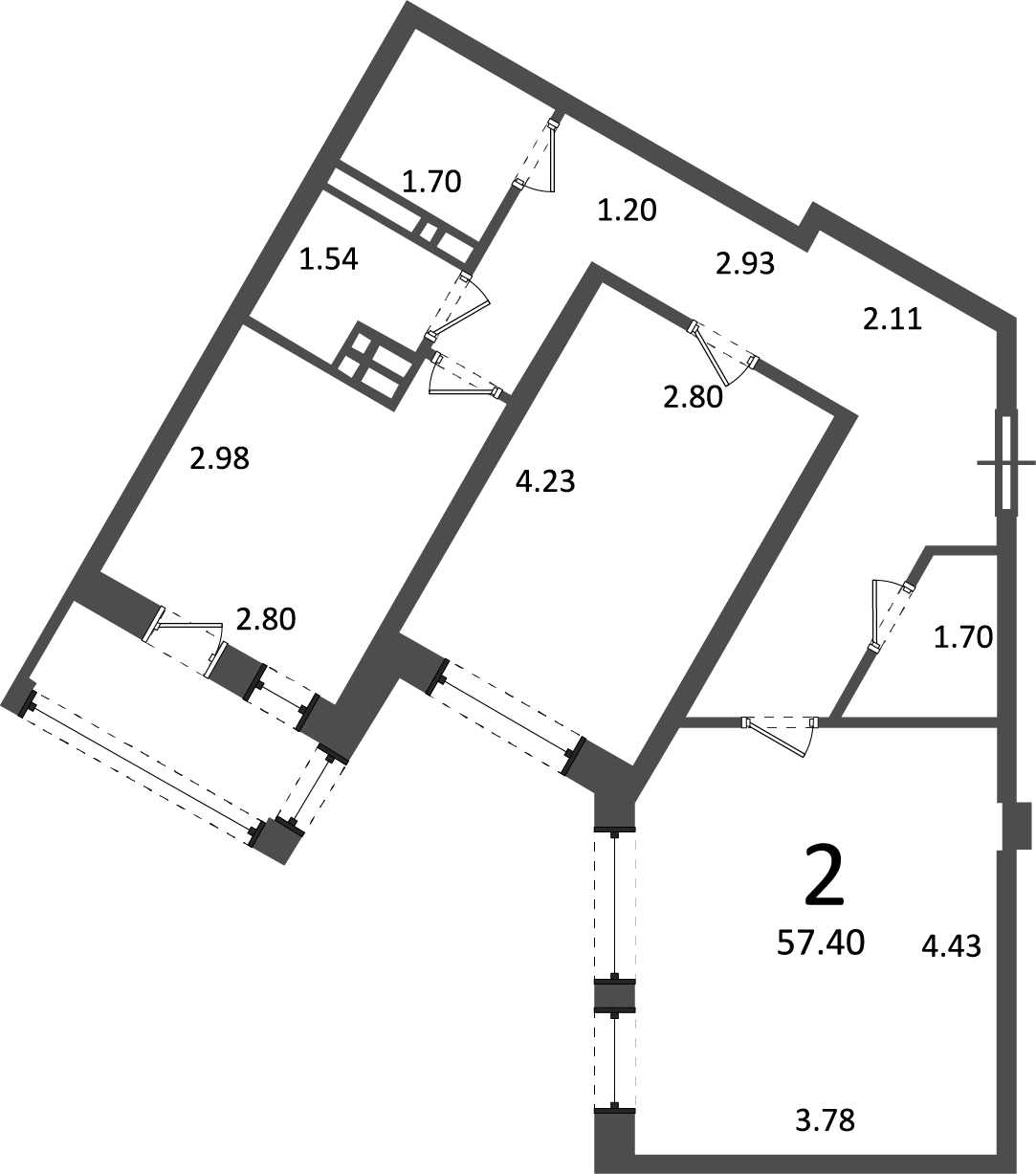 Москварталы (Ирландская ул., д. 4, к. 1, 2)