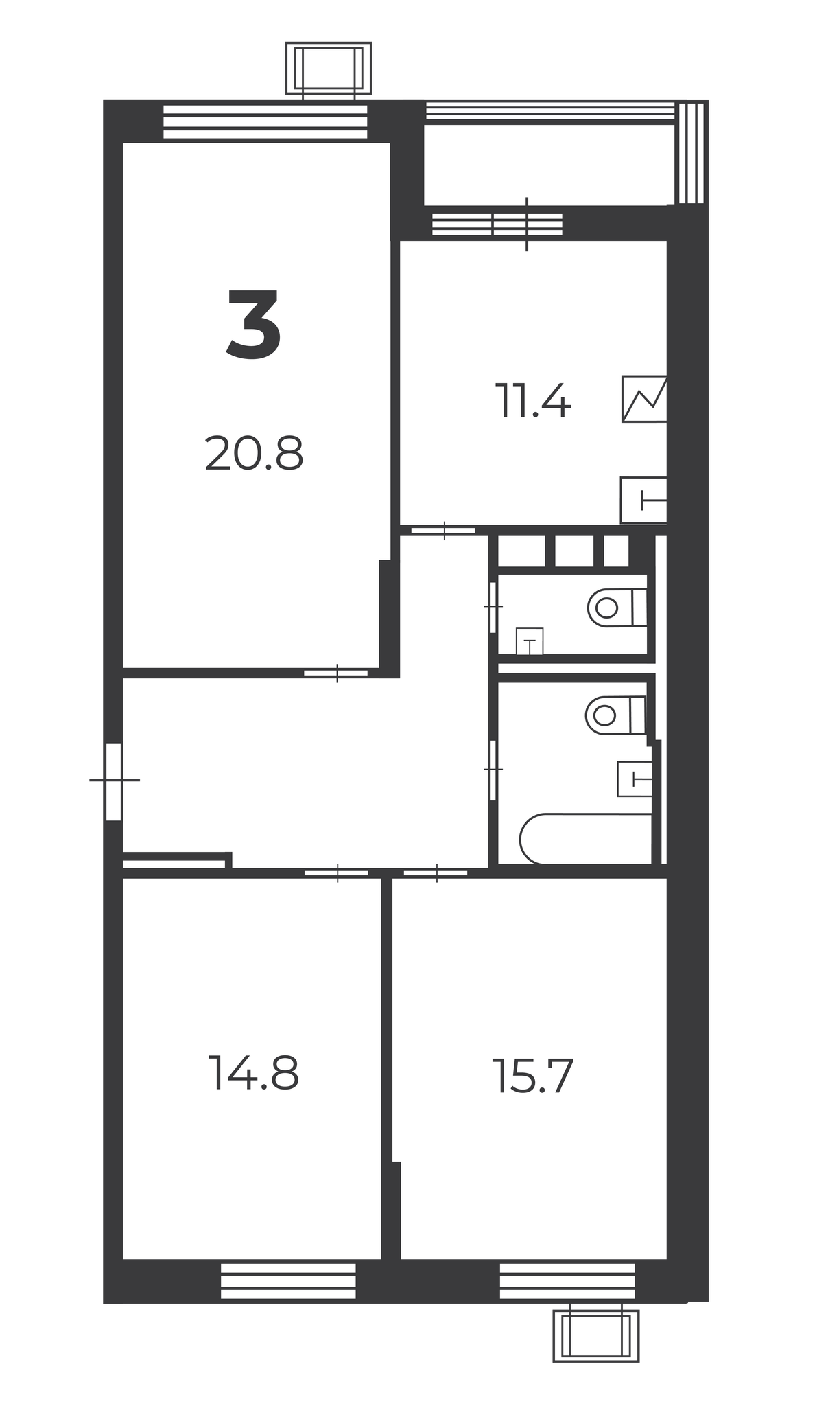 Москварталы (Полярная ул., д. 17, к. 1)
