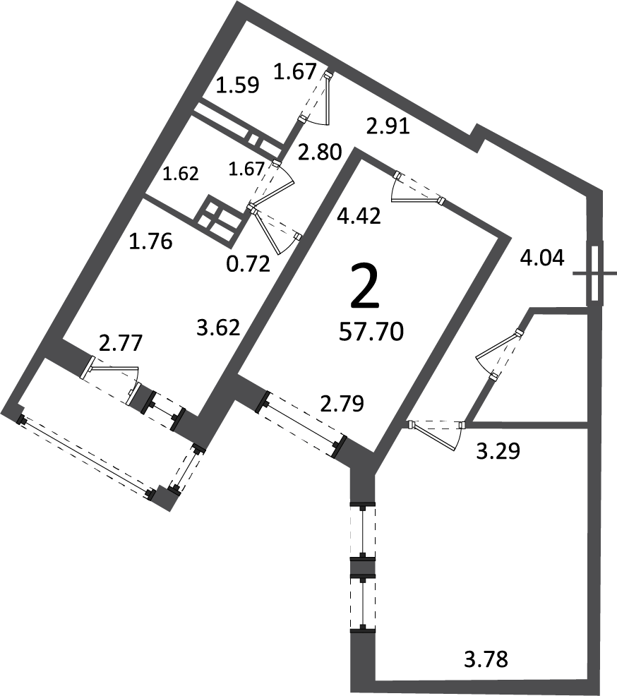 Москварталы (Ирландская ул., д. 4, к. 1, 2)