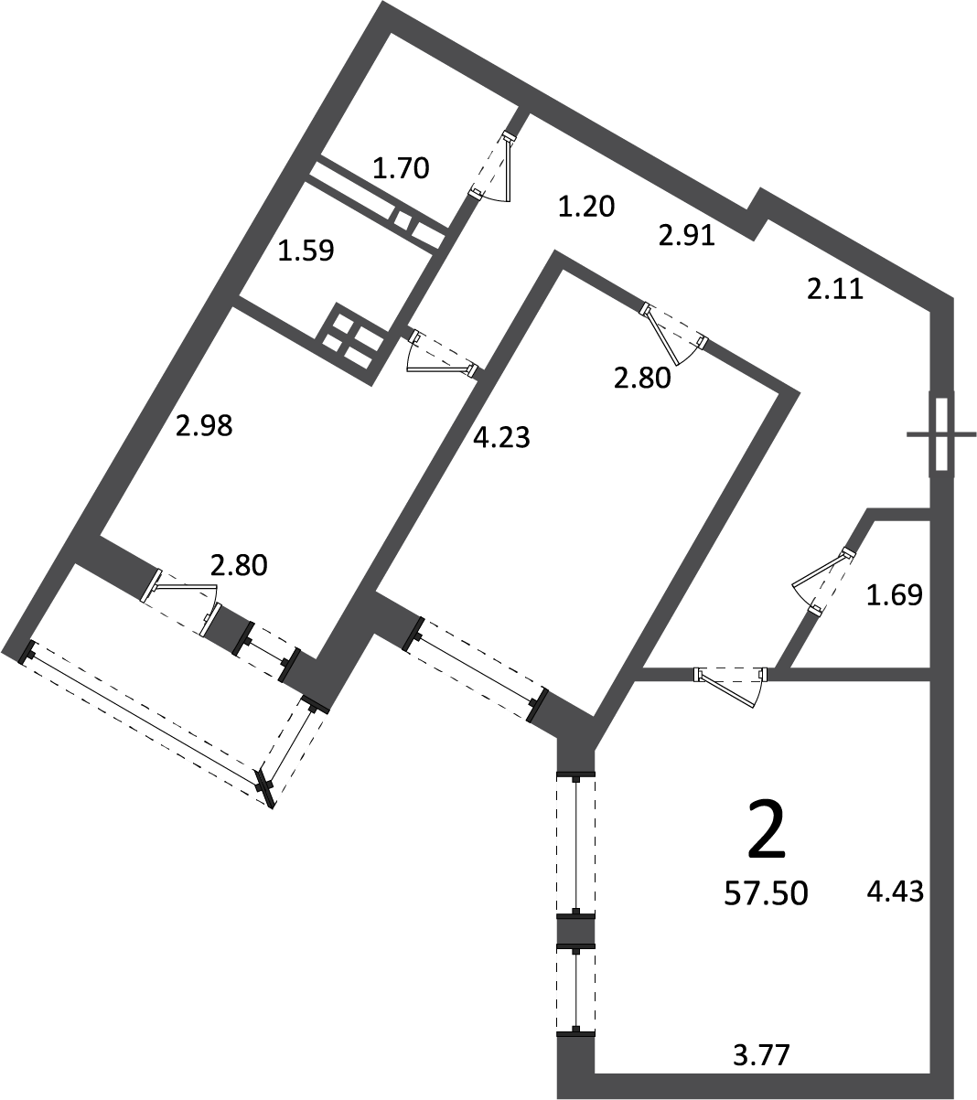 Москварталы (Ирландская ул., д. 4, к. 1, 2)