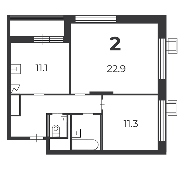 Москварталы (Полярная ул., д. 17, к. 1)
