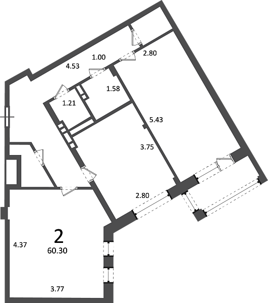 Москварталы (Ирландская ул., д. 4, к. 1, 2)