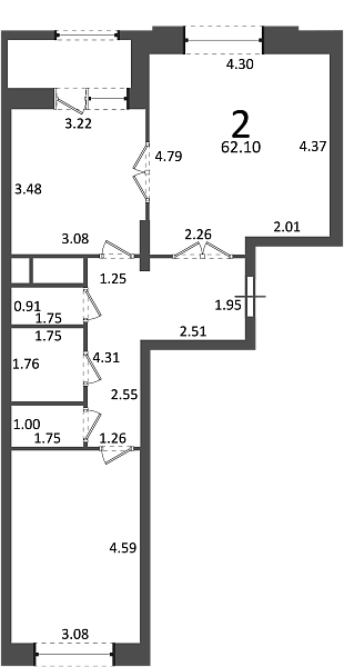Москварталы (6-я Радиальная ул., д. 7/1, к. 2)